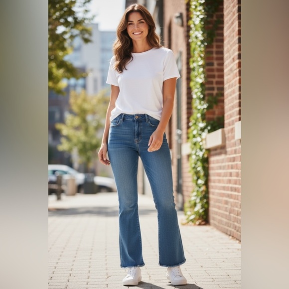 J. Jill Denim - J. Jill Women's Cropped Jeans in Classic Blue